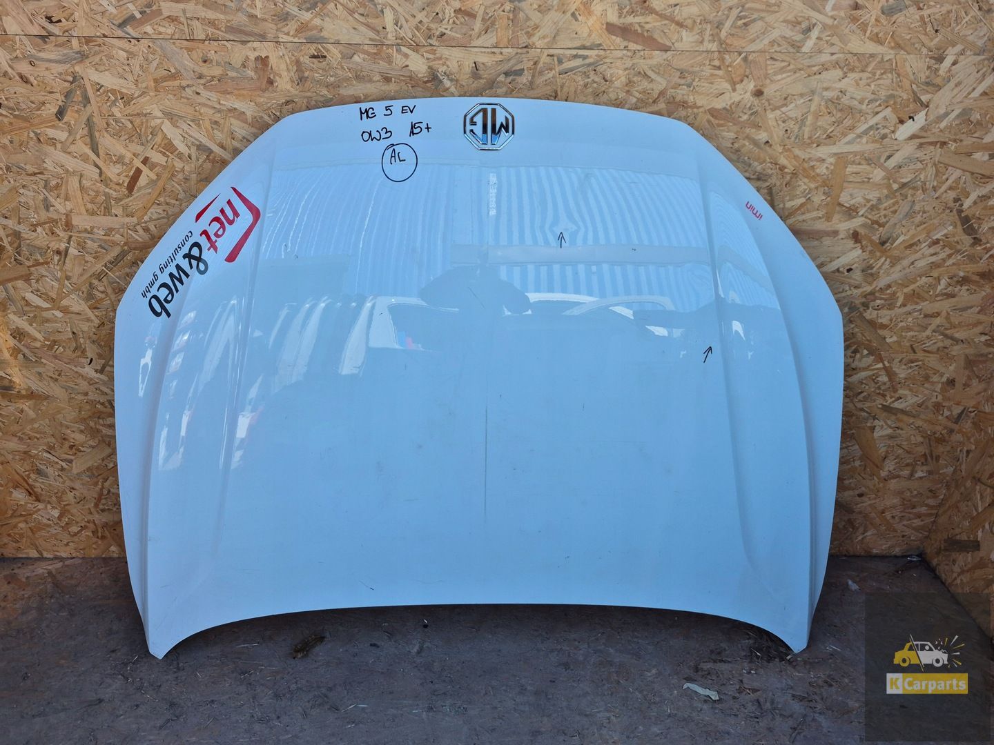 MG5 MG 5 EV hood
