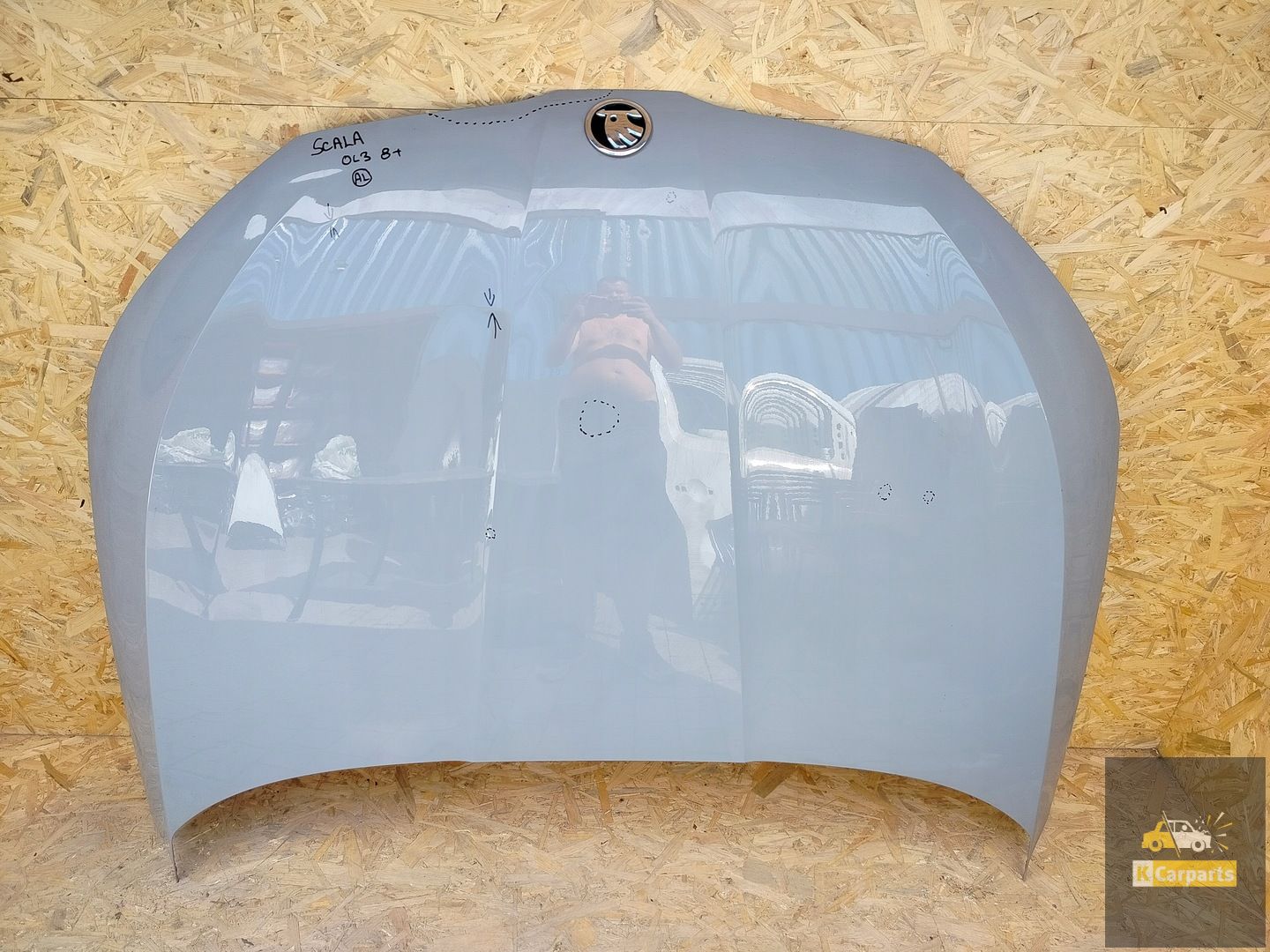 Skoda Scala Motorradhaube