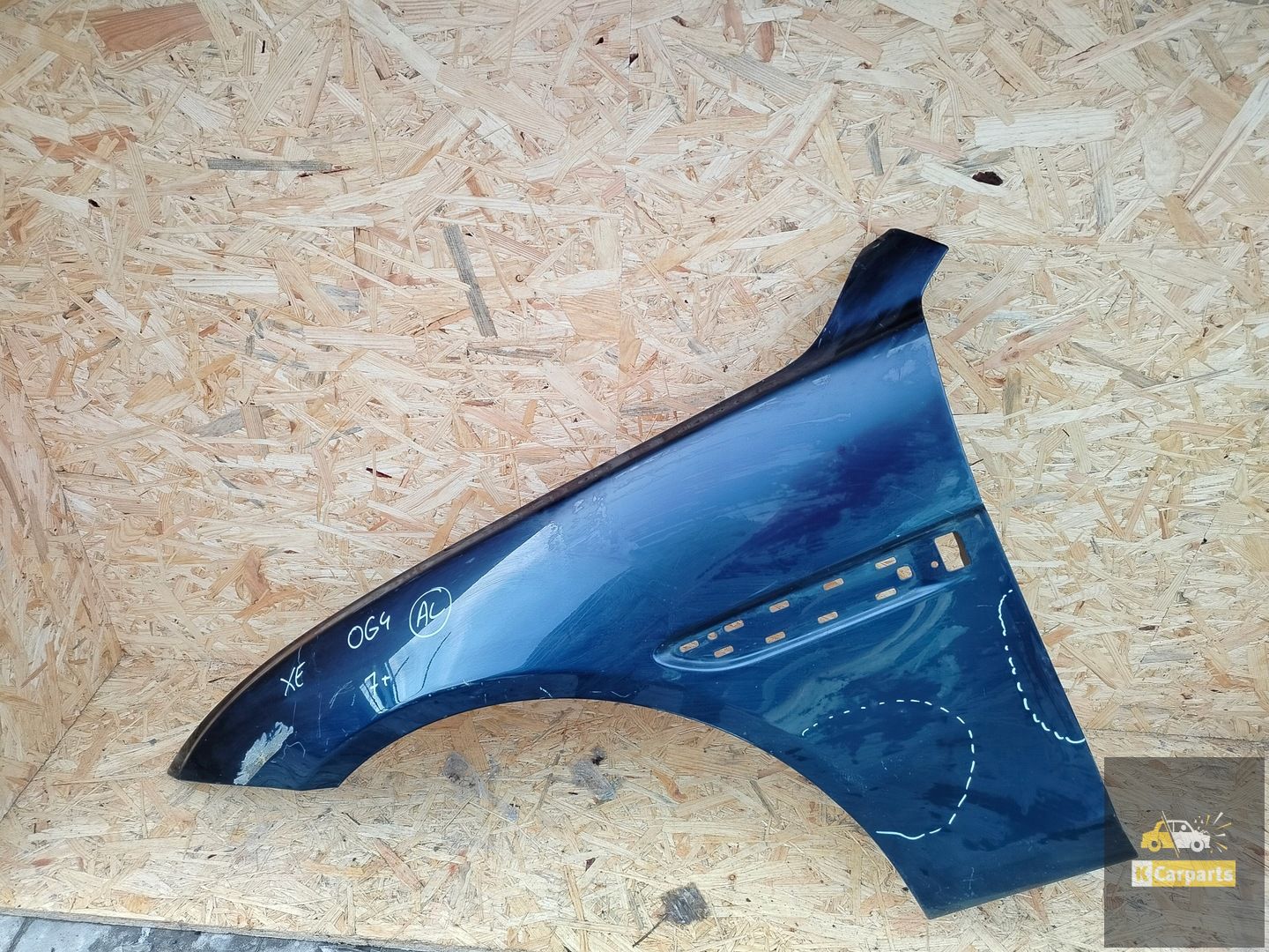 Jaguar XE left front wing