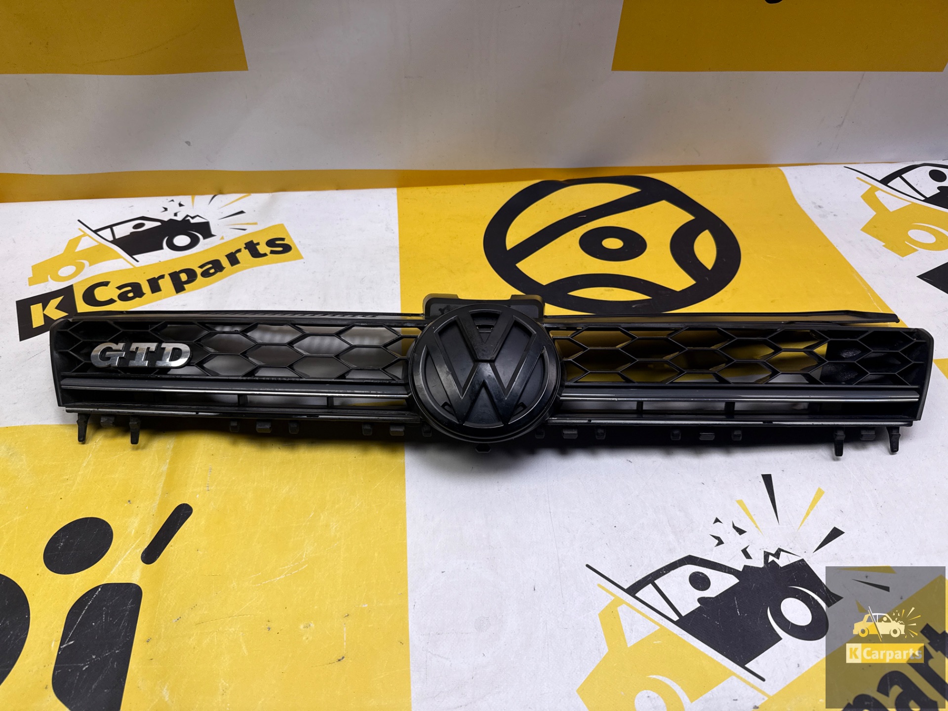VW Golf 7 GTD Kühlergrill MK7 Frontstoßstangengrill 5G0853653J