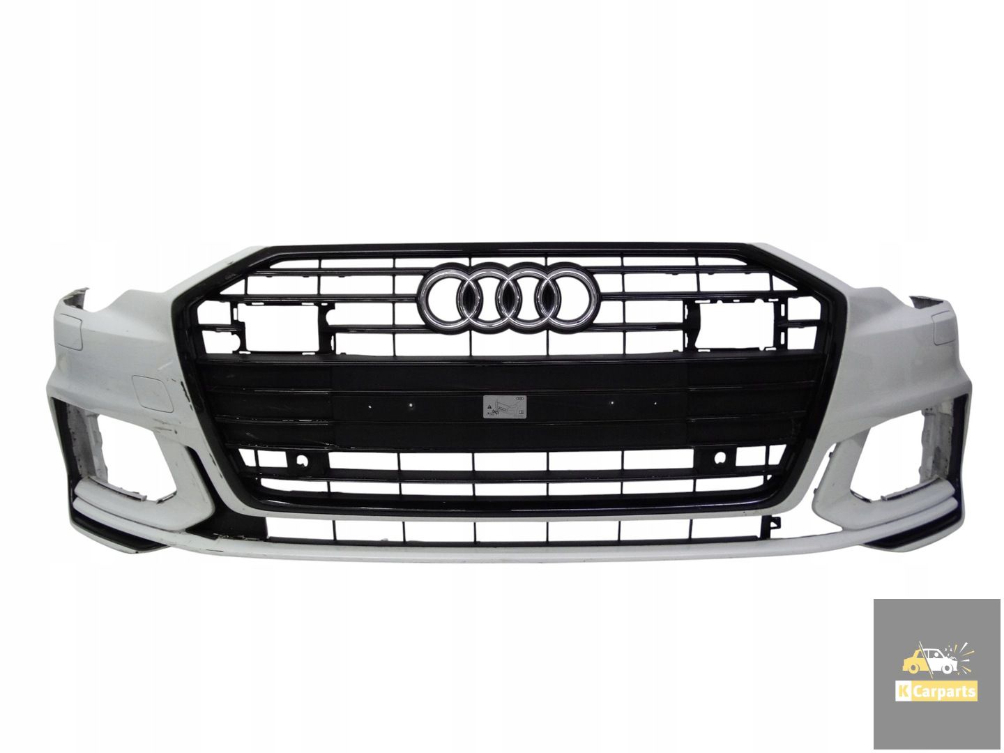 4K0807437C, Audi A6 C8 S-Line 4K 18-23 voorbumper 4K0807437C origineel