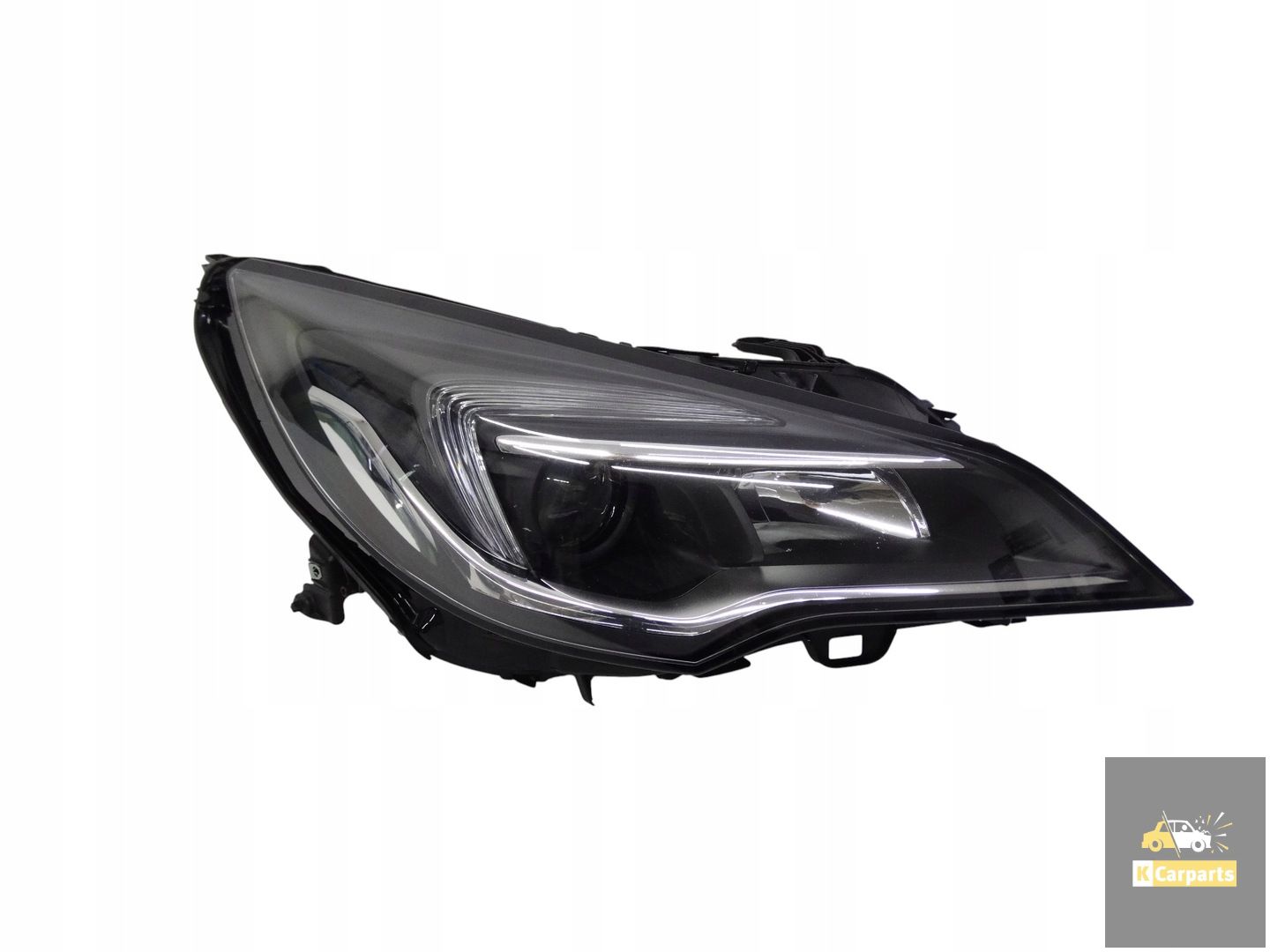 39158006, Opel Astra K Lift V 19-22 rechterlamp gewone lens 39158006 origineel