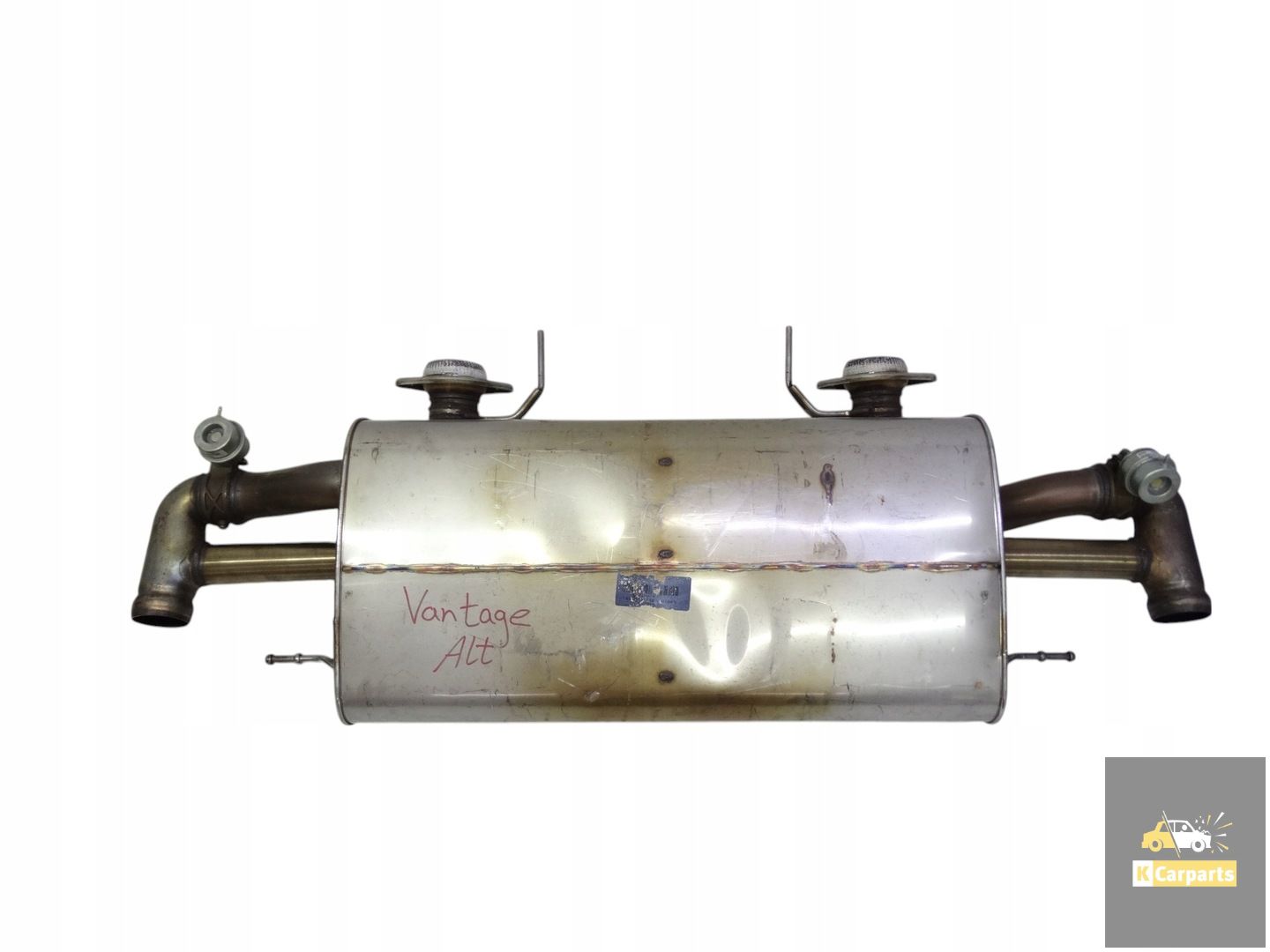 6G33-5230-HJ, Aston Martin Vantage V8 05-17 einddemper actieve uitlaat 6G33-5230-HJ