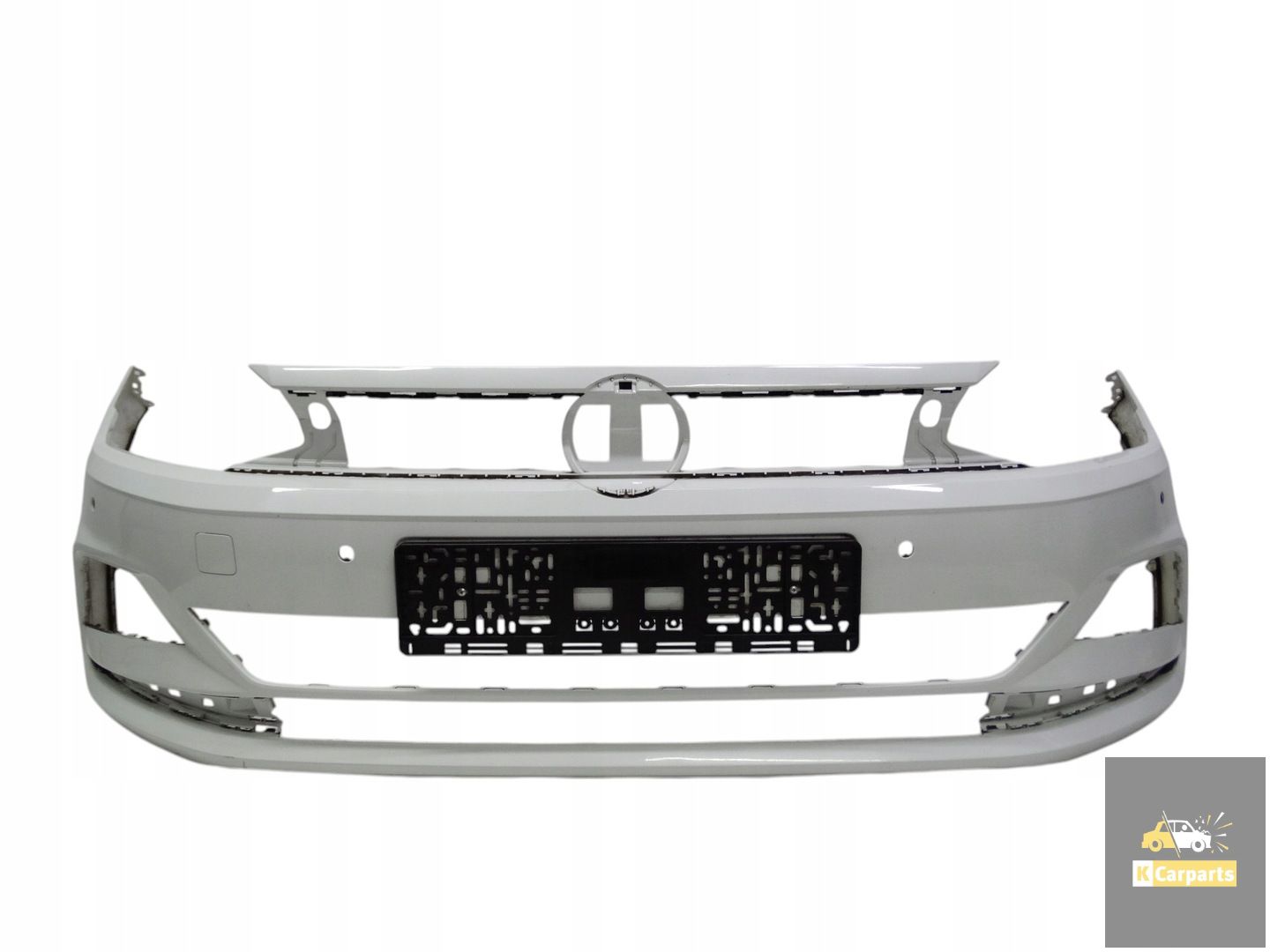 2GS807221, VW Polo VI 2G 17-21 voorbumper 2GS807221 origineel