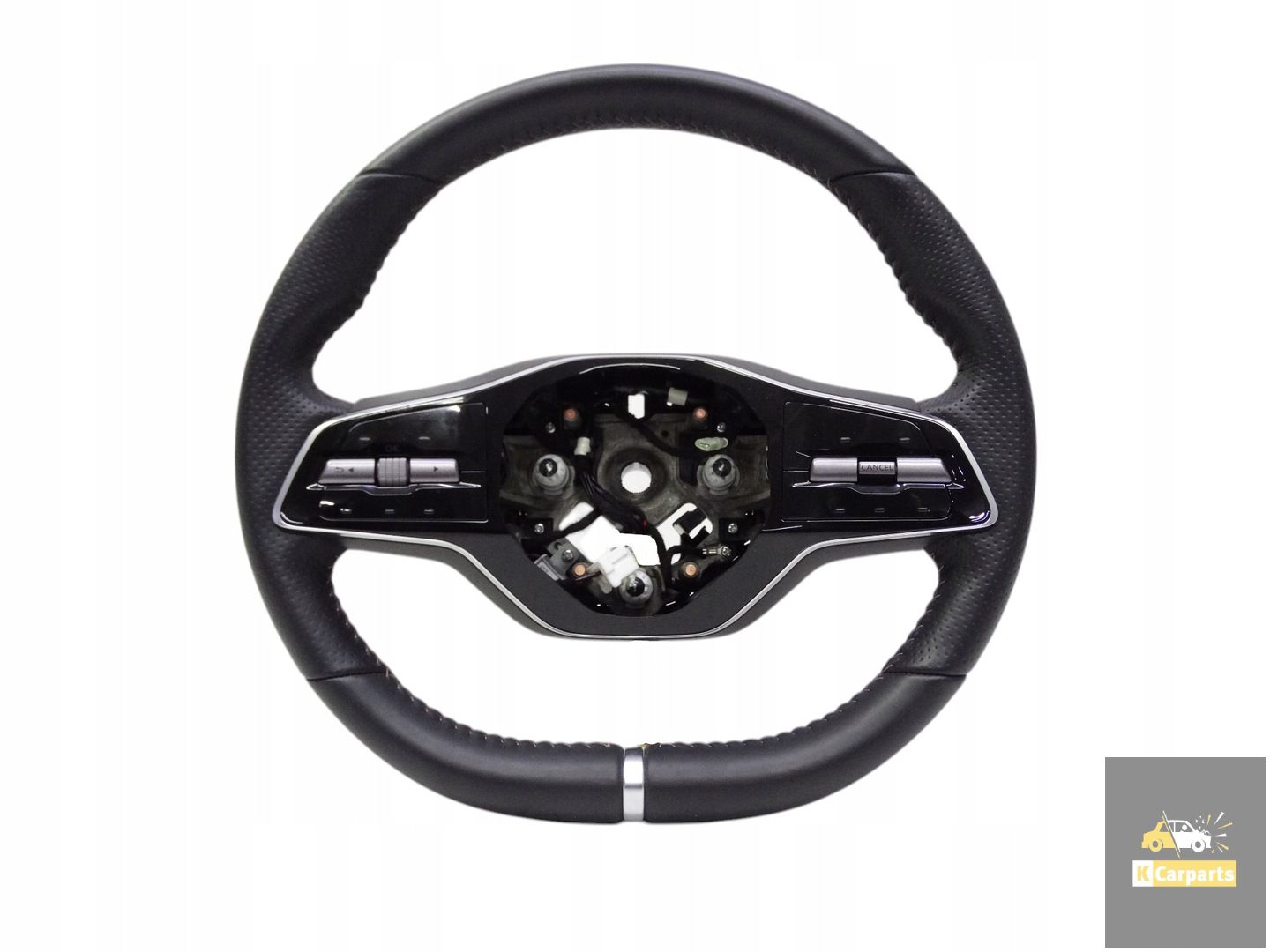 D8430-5MP7A, Nissan Ariya 2022+ multifunctioneel leren stuur D8430-5MP7A origineel
