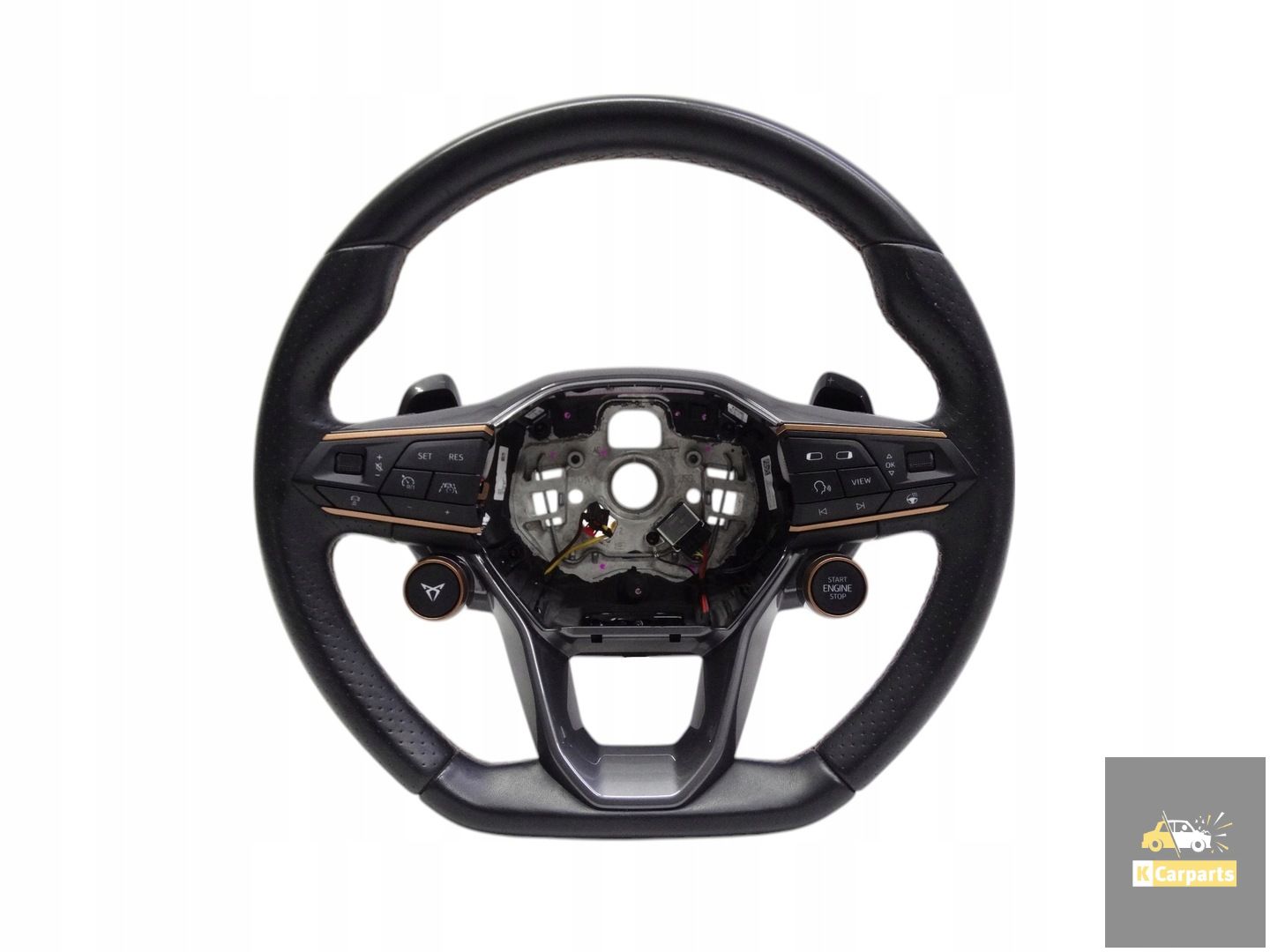 5FA419091FK, Cupra Leon Ateca lederen stuur multifunctionele schakelflippers 5FA419091FK