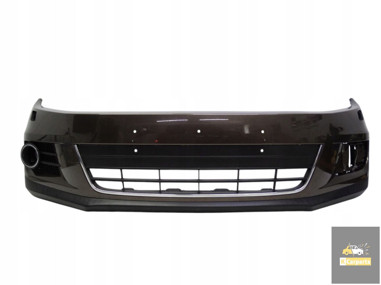 5N0807221K, Tiguan I Lift 11-16 voorbumper zonder PDC origineel 5N0807221K