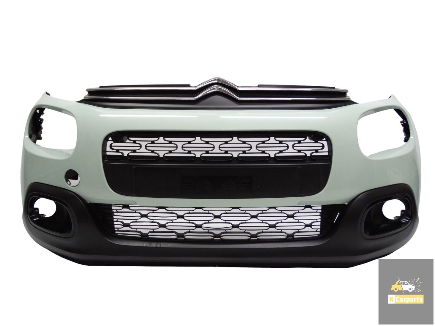 9812061577, Citroën C3 III 16-20 voorbumper 9812061577 origineel