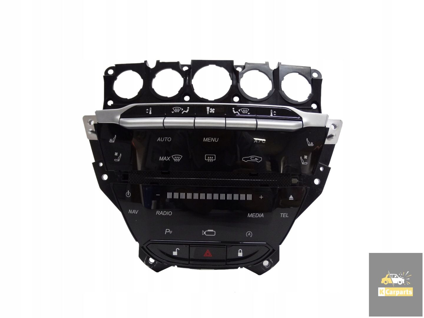 HY53-18C876-AC, Aston Martin DB11 bedieningspaneel airconditioning zilver HY53-18C876-AC