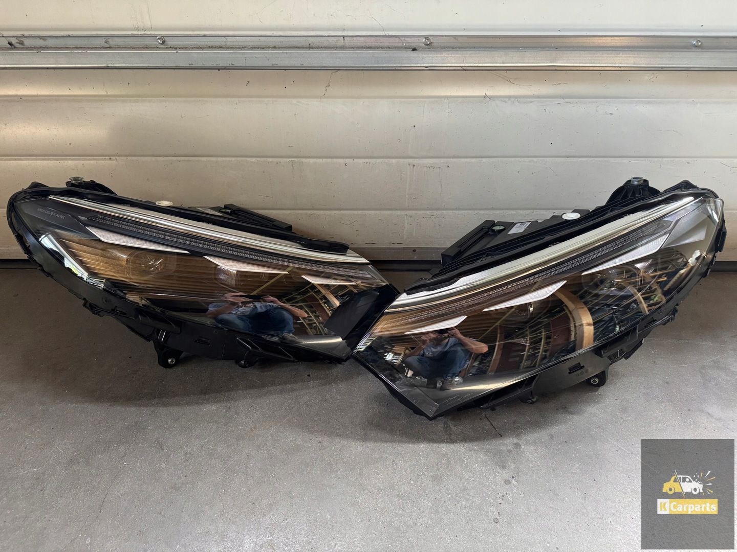 A2969062502, Mercedes EQS SUV W296 VOLLEDIG LED DIGITAAL links rechts lamp