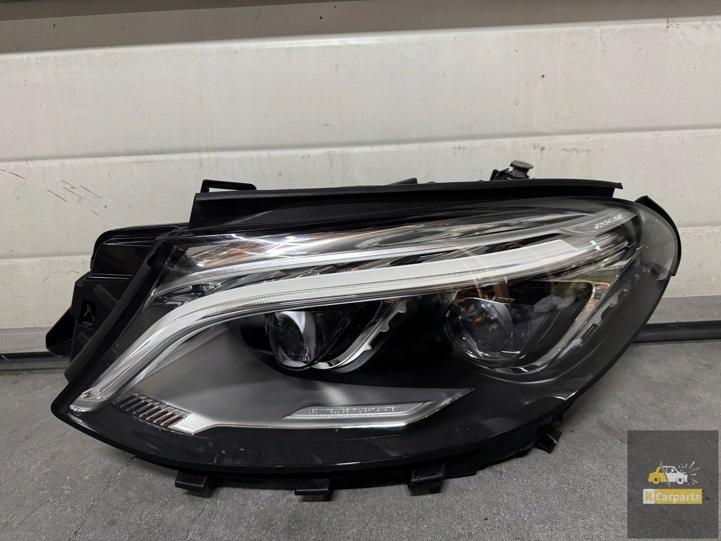 A1669063903, Mercedes W166 W 292 VOLLEDIGE LED ILS linkerlamp Zwart