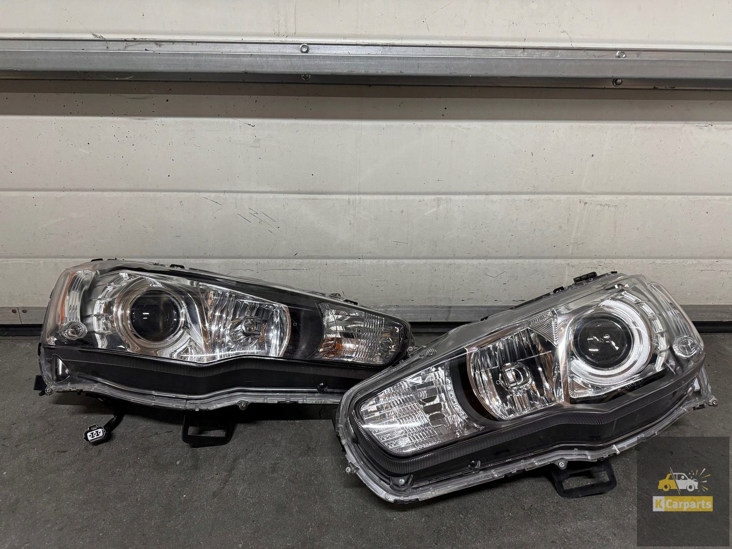 lancerxenon, Mitsubishi Lancer VIII xenonlamp links rechts
