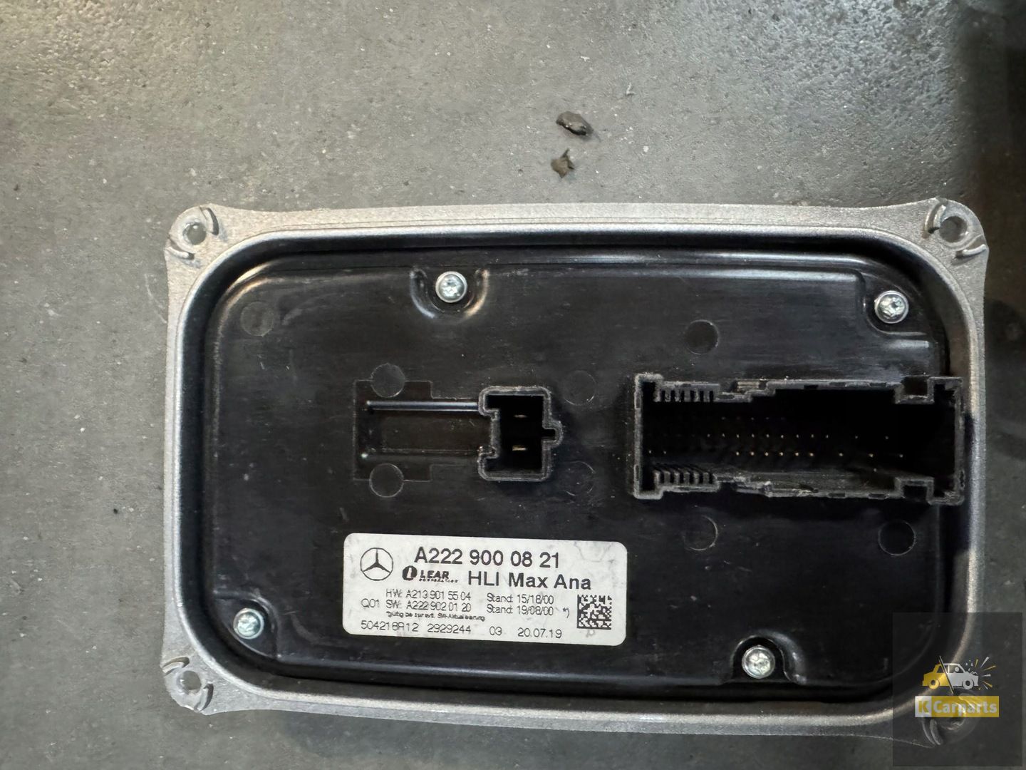 A2229000821, Mercedes omvormer LED-module A2229000821