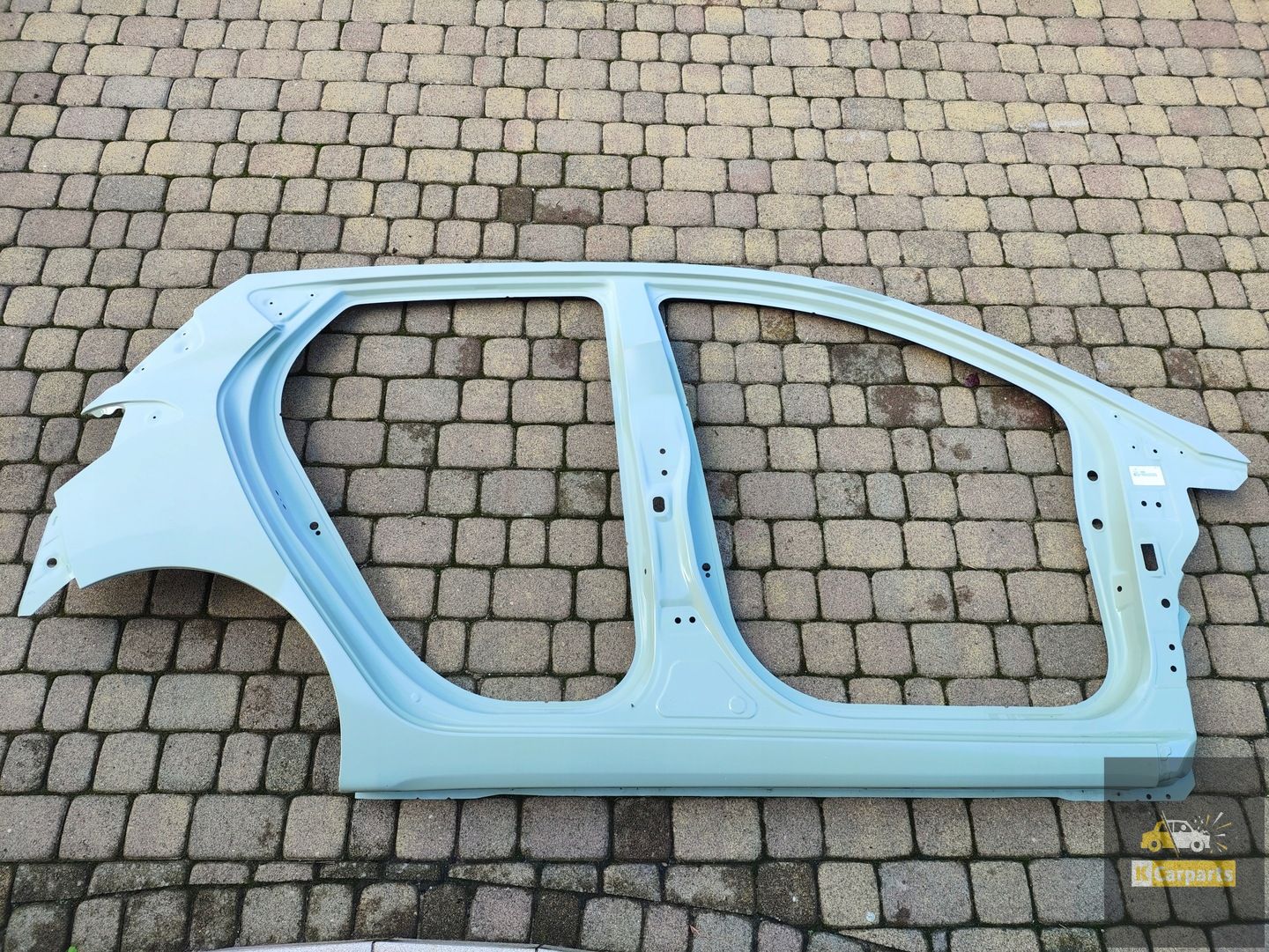 71122B9000 I10 2 2013-2019, HYUNDAI I10 2 II 13- ACHTERSPATBORD ACHTERDORPEL RECHTERSTIJL BEKLEDING