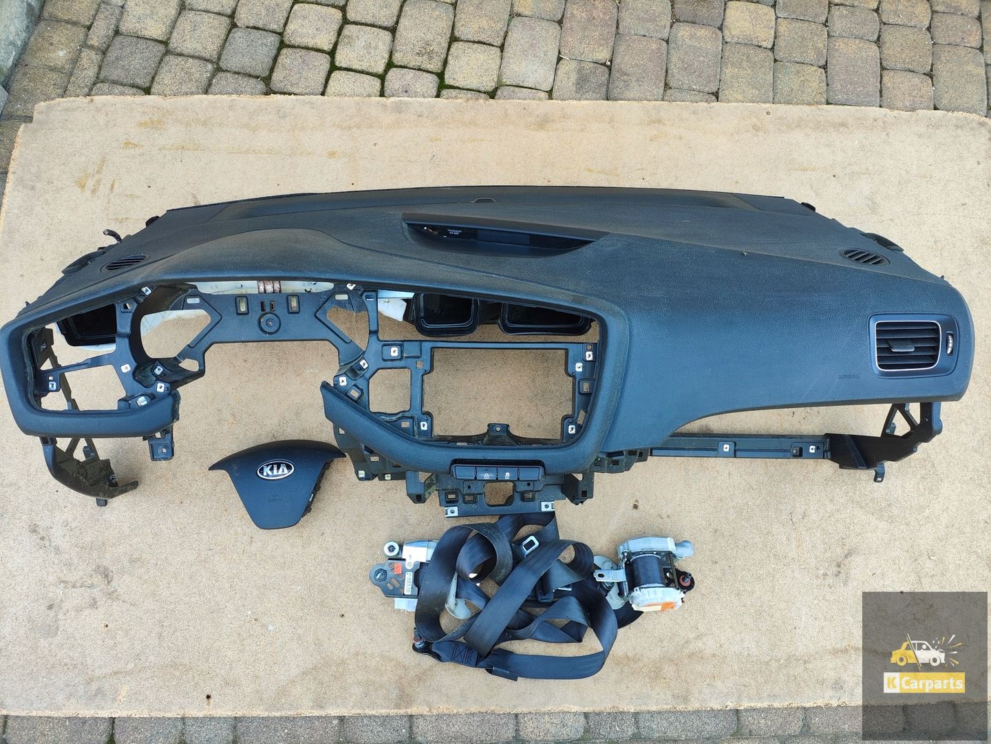 8138646, KIA CEED 2 II CONSOLE DASHBOARD AIRBAGS COMPLEET