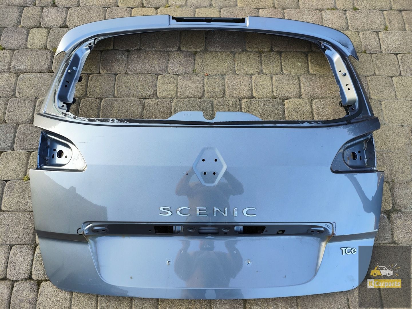 1227149R, RENAULT SCENIC 3 III 09- ACHTERKLEP