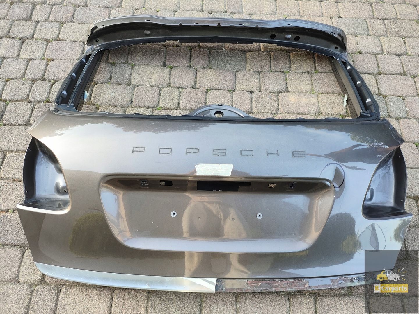 PORSCHE CAYENNE 2 II 10- ACHTERKLEP
