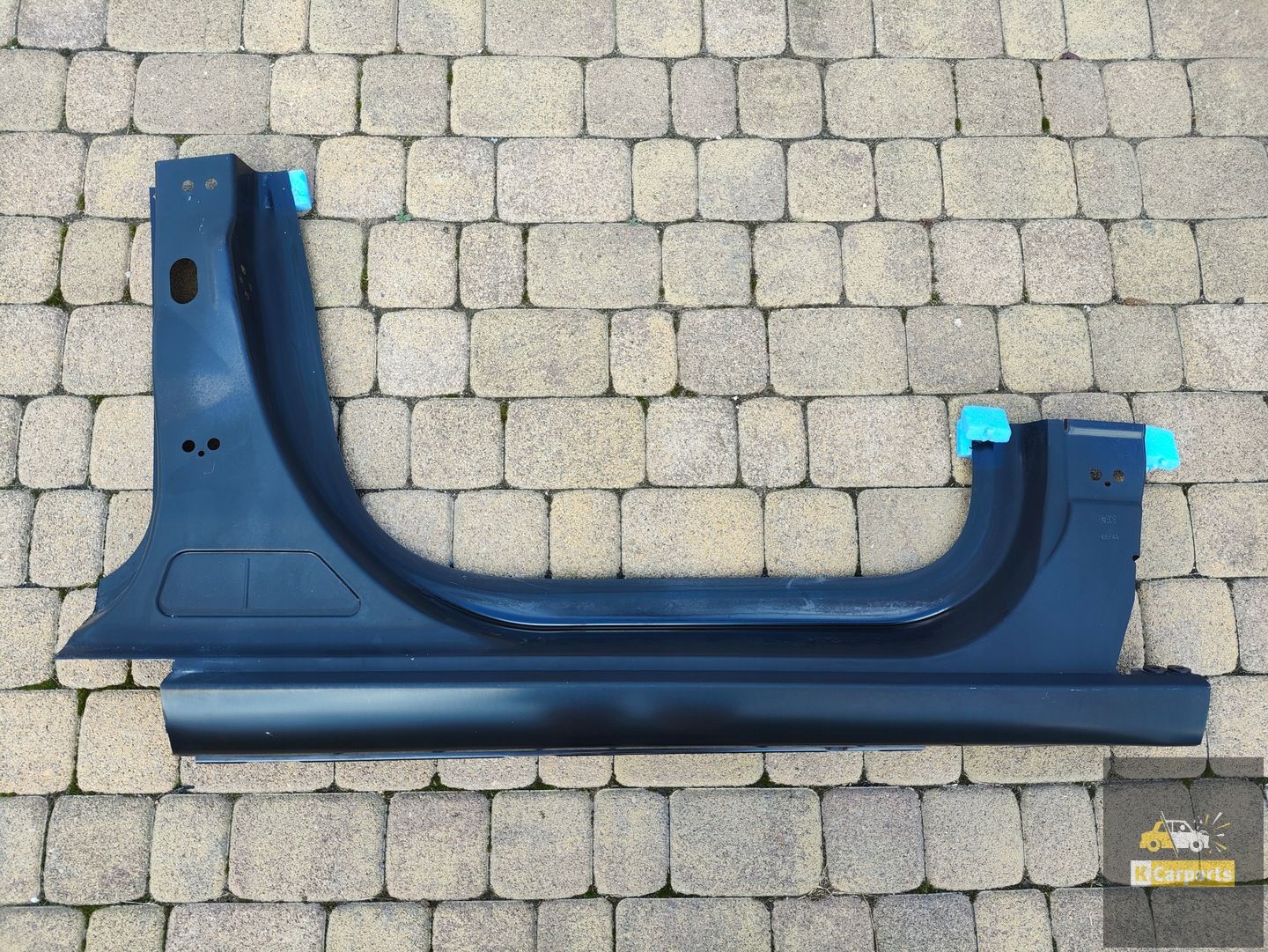1612181780, PEUGEOT 308 2 II T9 13- RECHTER DORPELPLAAT