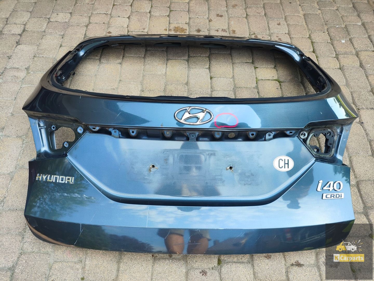 HYUNDAI I40 STATIONWAGON 11- ACHTERKLEP