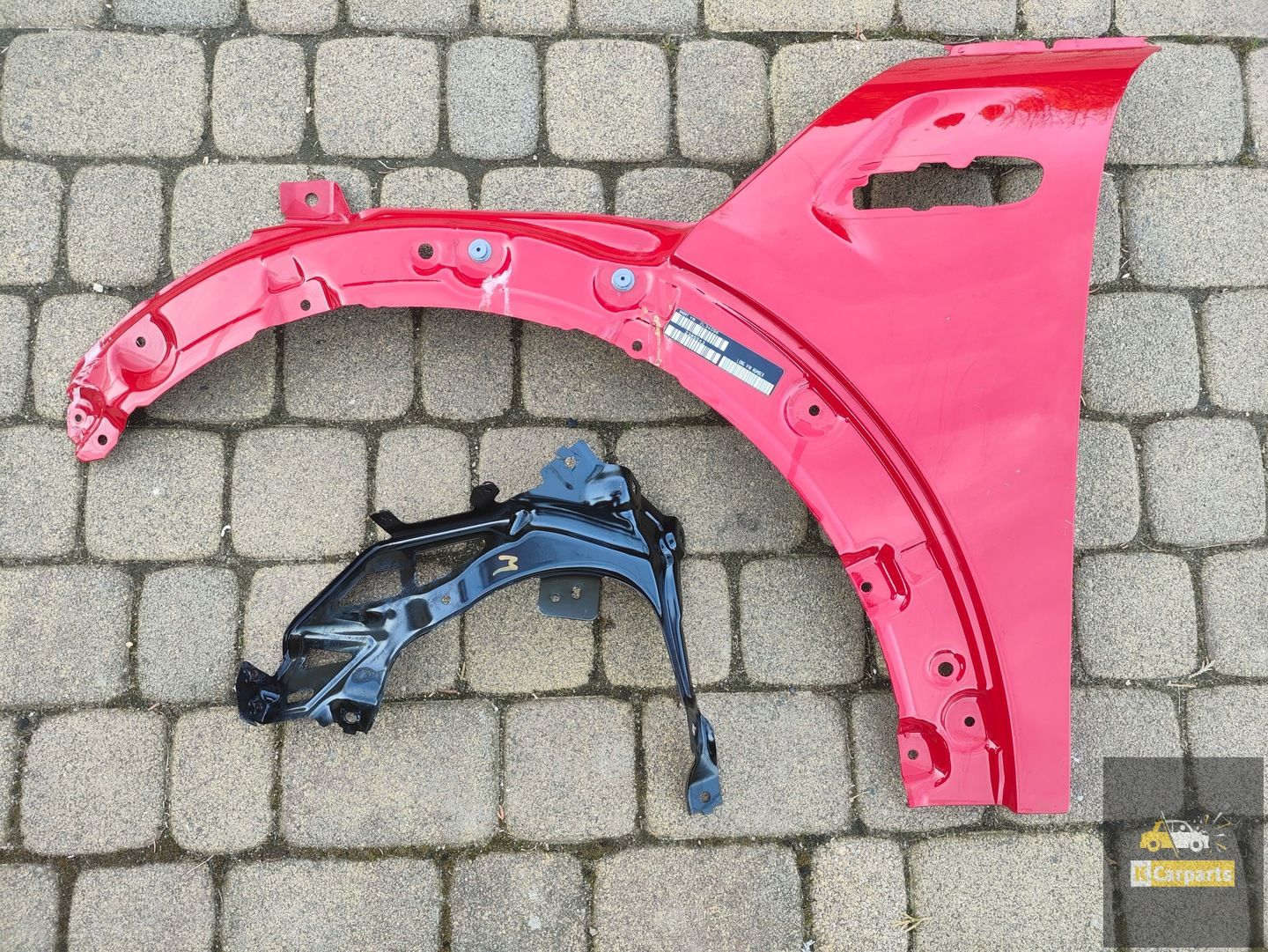 707845632, MINI COOPER F55 F56 14- VOORVLEUGEL LINKSVOOR REK