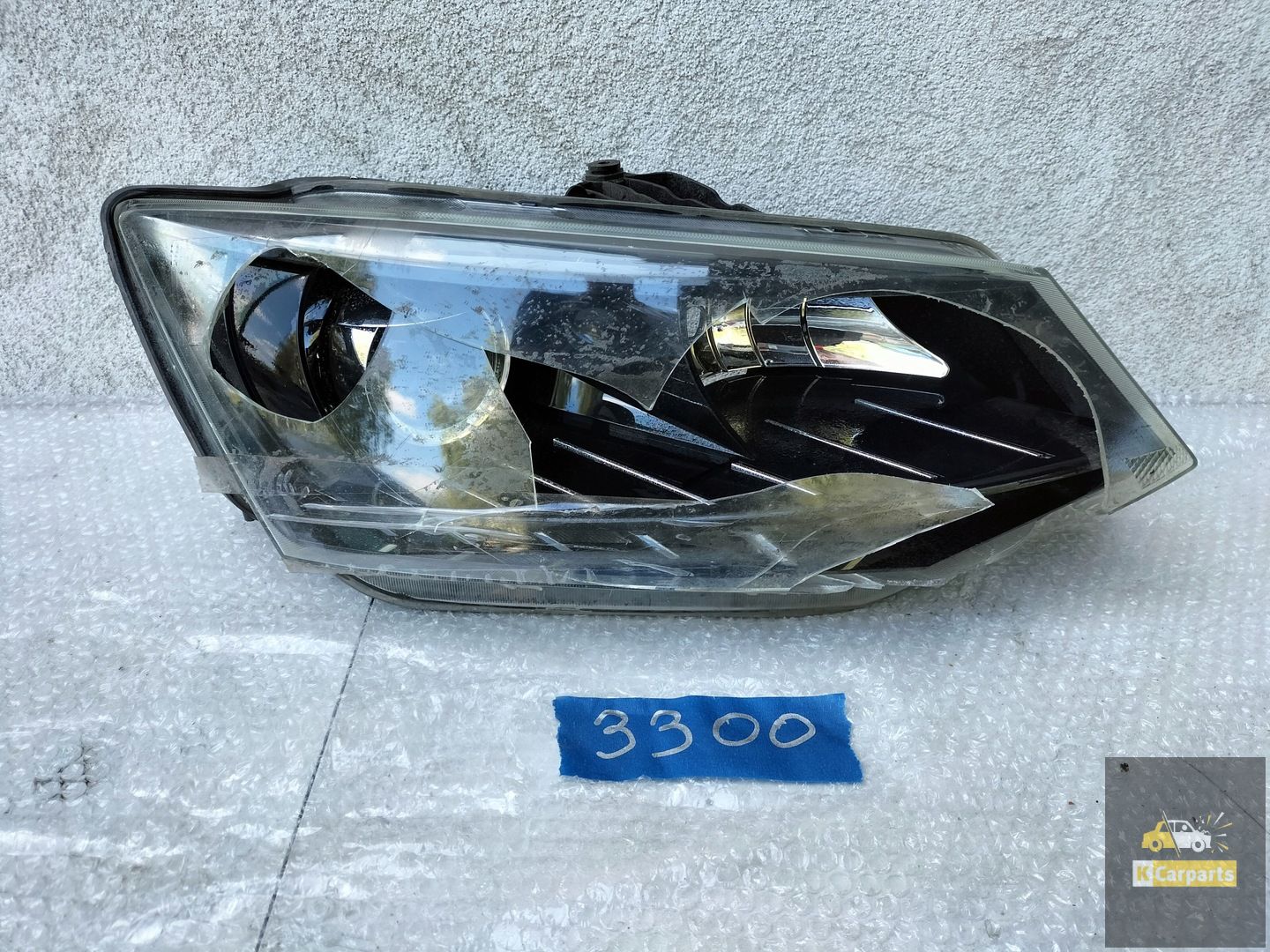 6V1941016A, SKODA FABIA III KOPLAMPGLAS RECHTS