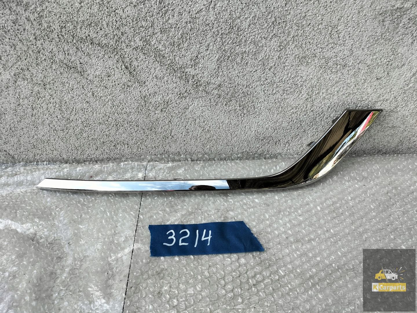 260449387, RENAULT TALISMAN BUMPER CHROOMSTRIP ORIGINEEL RECHTS3214