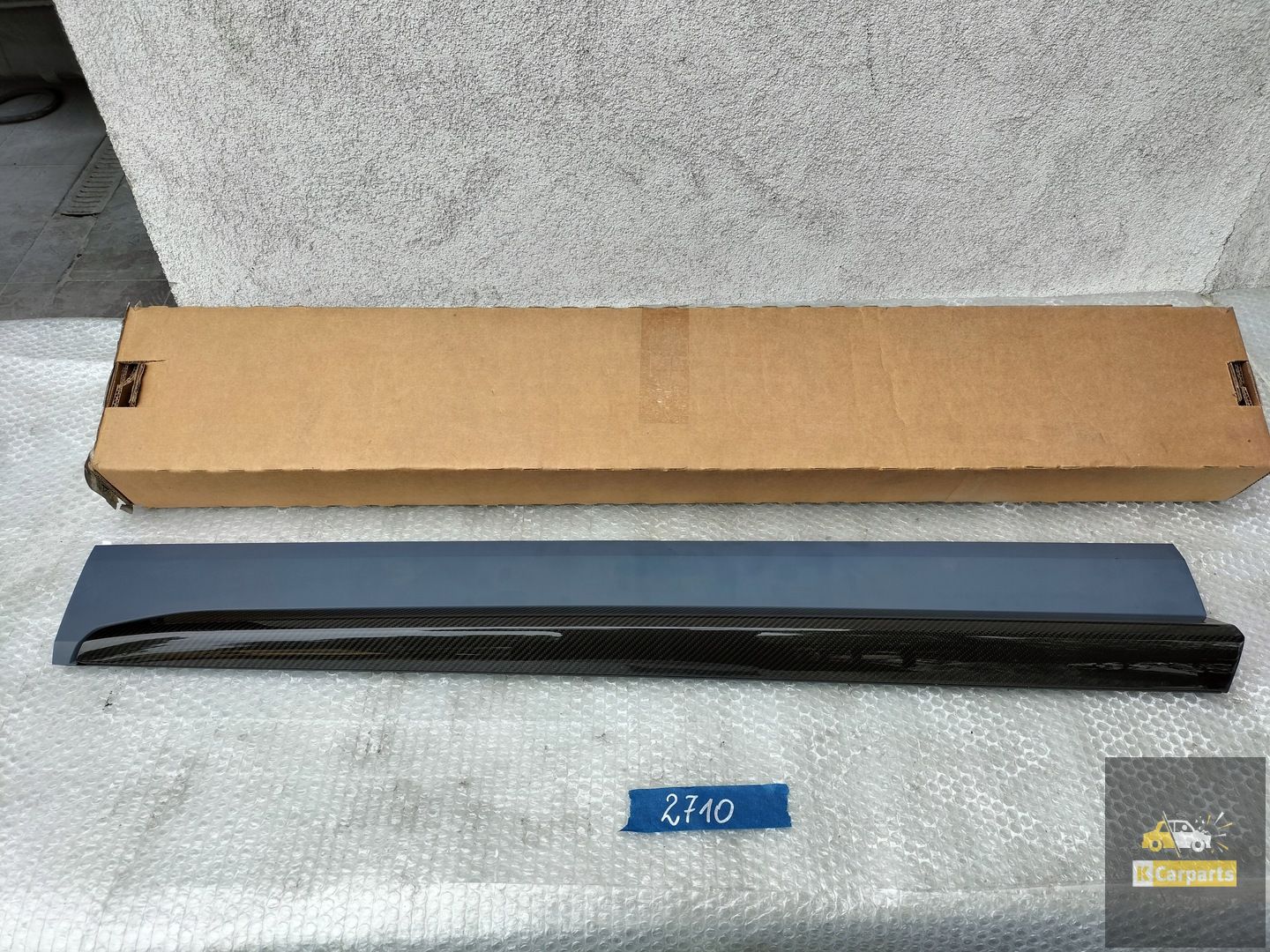 80A853327, AUDI Q5 II LIFT CARBON VOORPORTIERBEKLEDING L