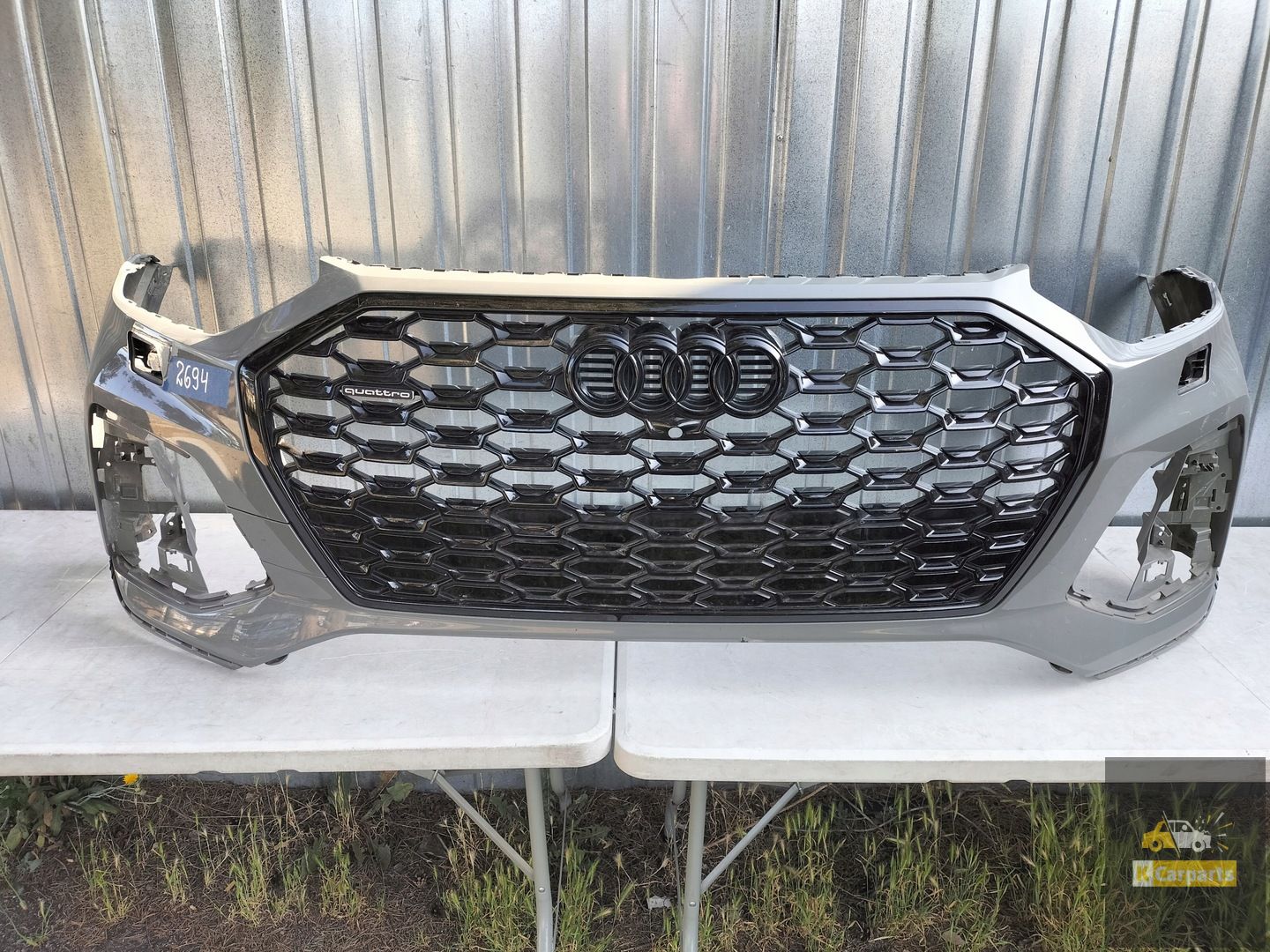 AUDI Q5 II LIFT VOORBUMPER 80A807437P
