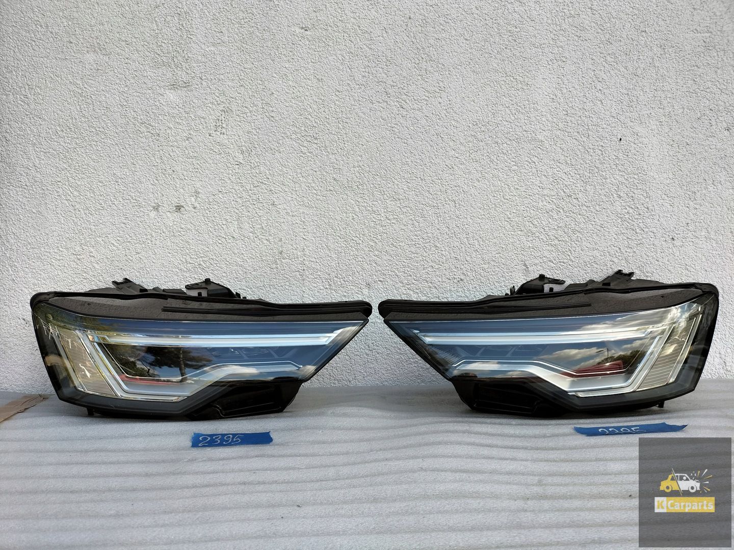 AUDI A6 C8 FULL LED REFLECTOR L+R SET