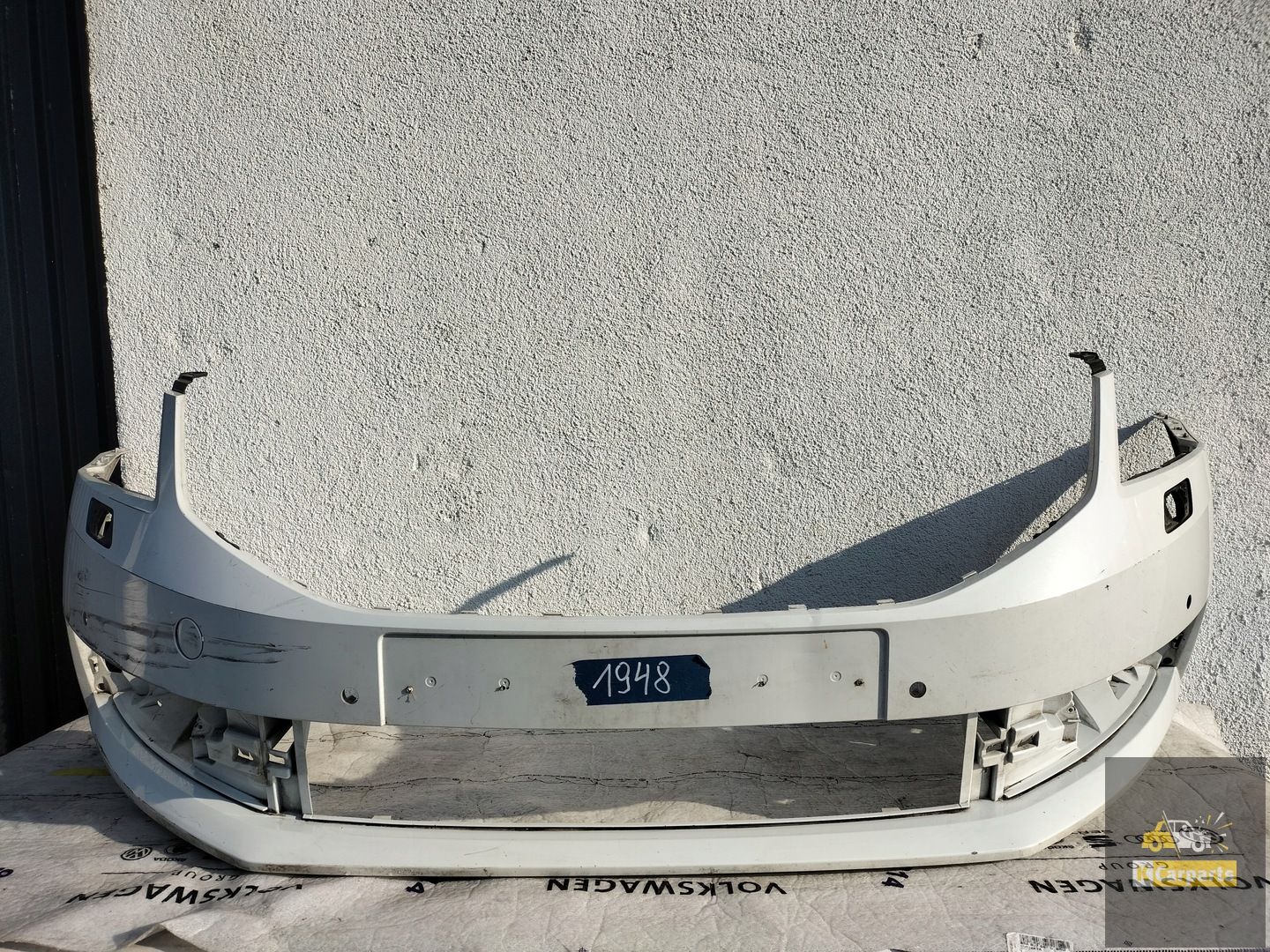 SKODA OCTAVIA III LIFT FRONT BUMPER 4 PDC