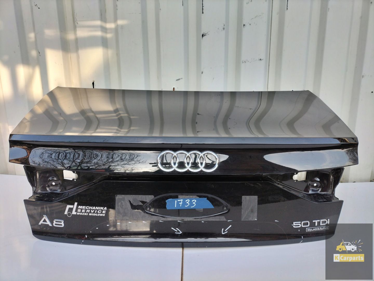 CAX29677, AUDI A8 D5 ACHTERKLEP OMHOOG