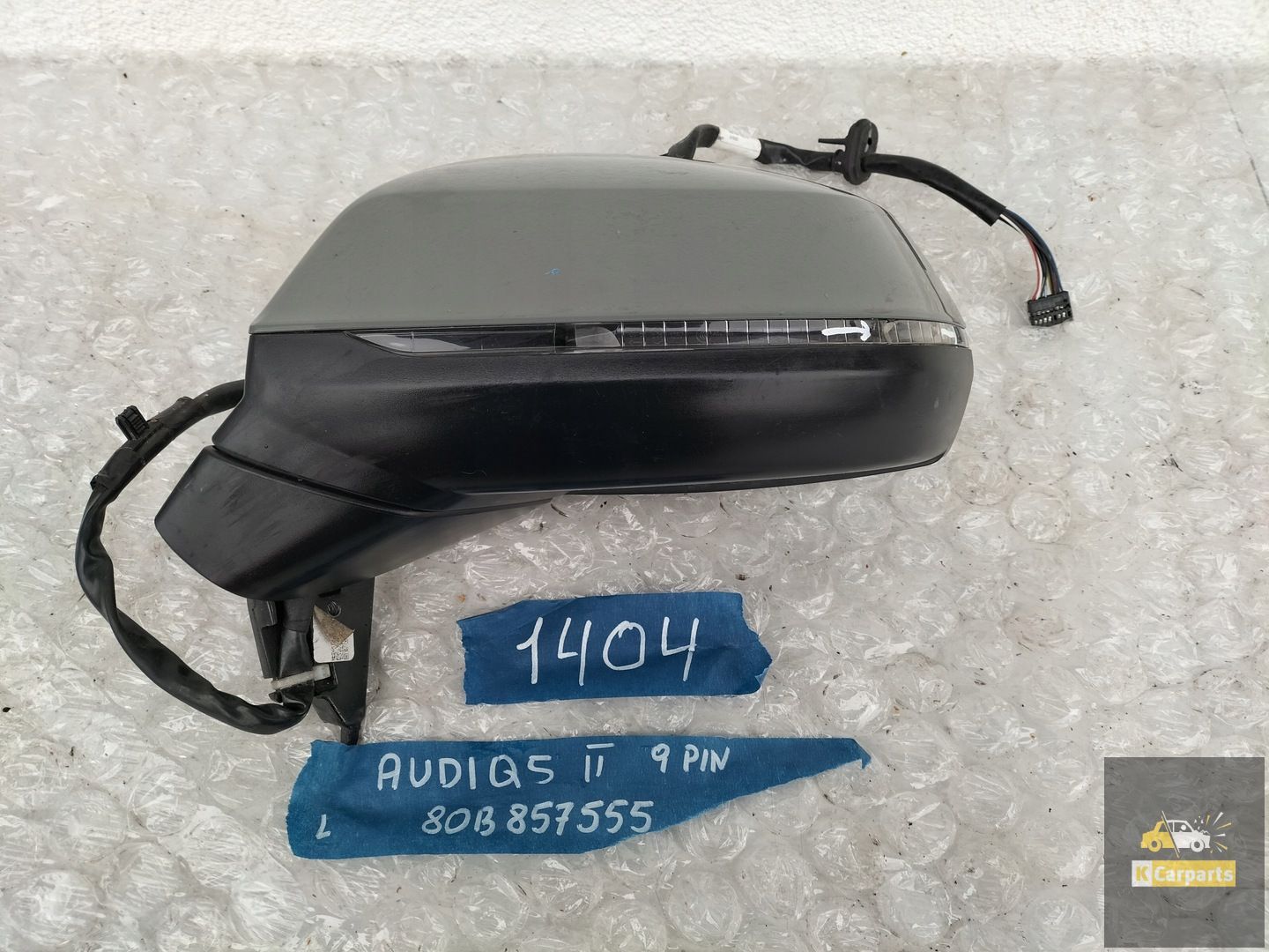 AUDI Q5 II LINKER SPIEGEL 9PIN 80B857555