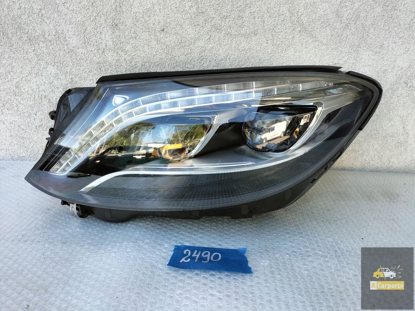 A2229060702, MERCEDES S KLASSE W222 INTELLIGENT LED KOPLAMP LINKS2490
