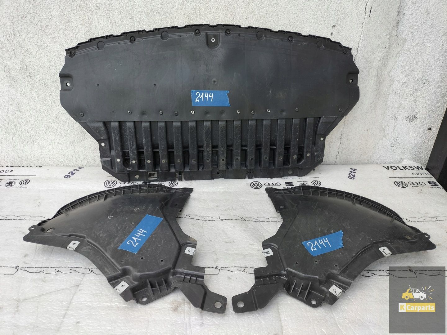 A2975200700, MERCEDES EQS W297 BUMPER COVER SET