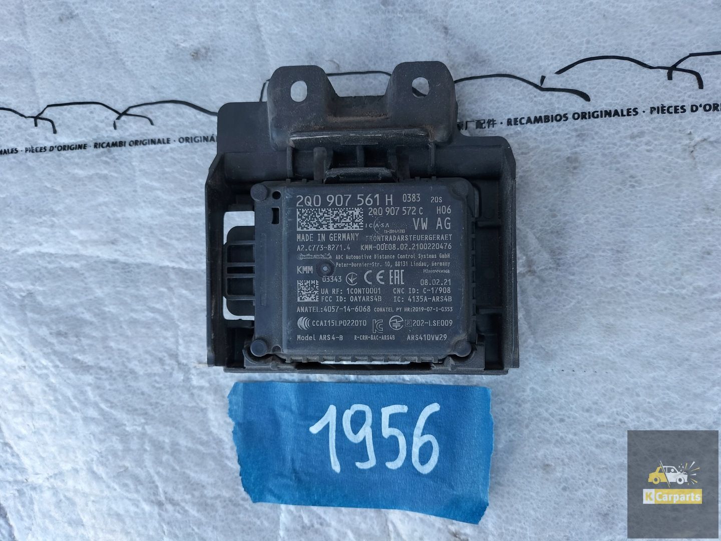 2Q0907561H, Radarmodul Distronik ADC 2Q0907561H