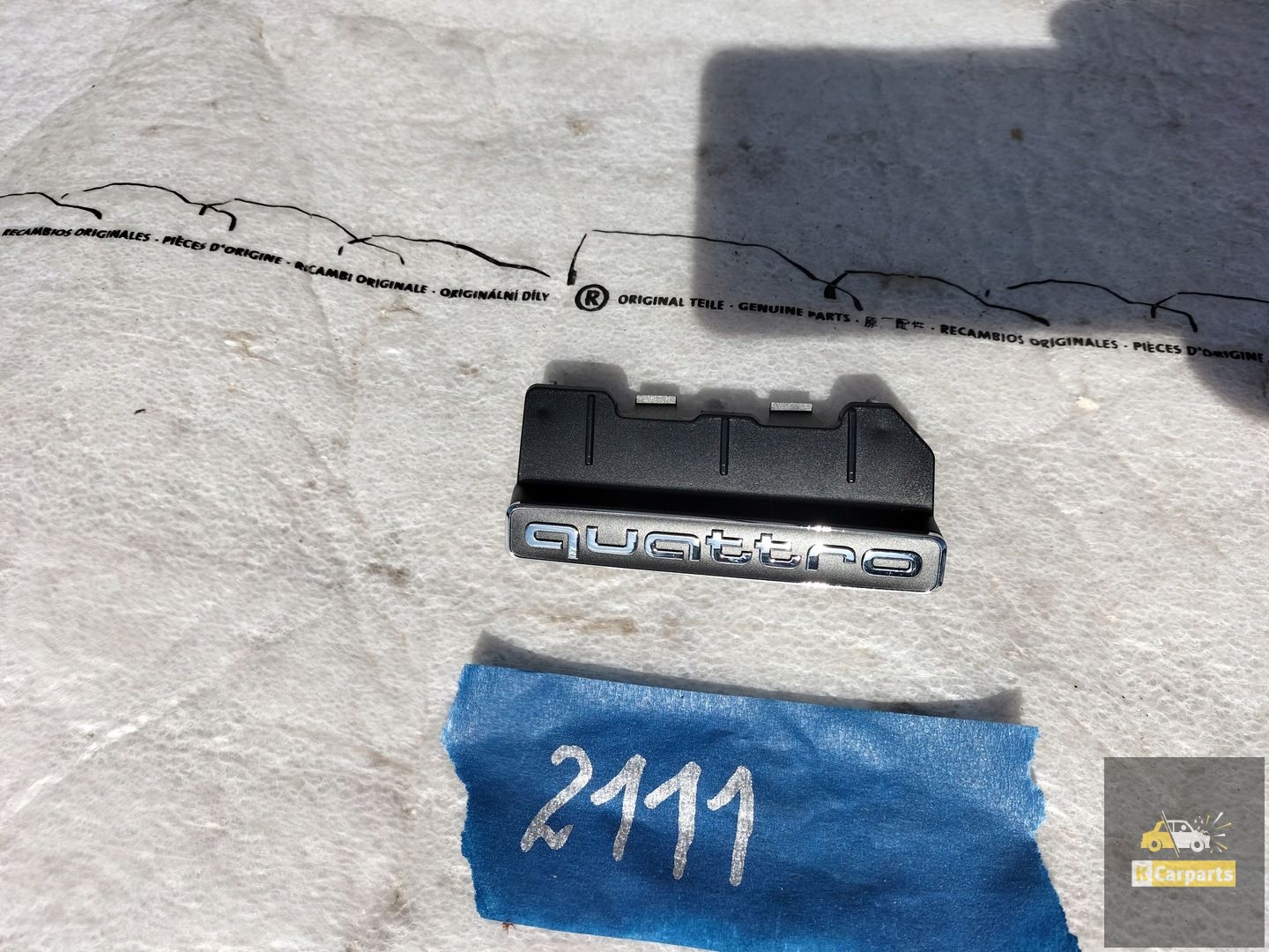 80A853736D, AUDI Q5 INSCHRIFTSTEMPEL 80A853736D