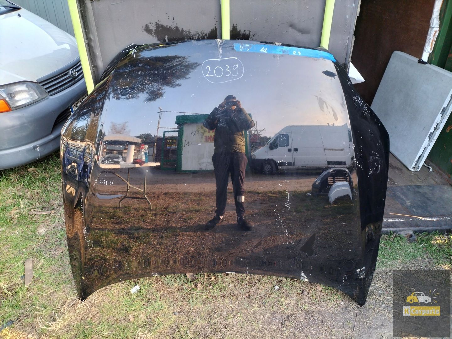 4L0010538, AUDI Q7 4L MOTORKAP VOOR