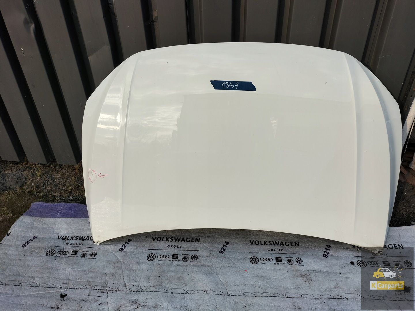 2G0823155G, VW POLO 2G MOTORKAP VOOR