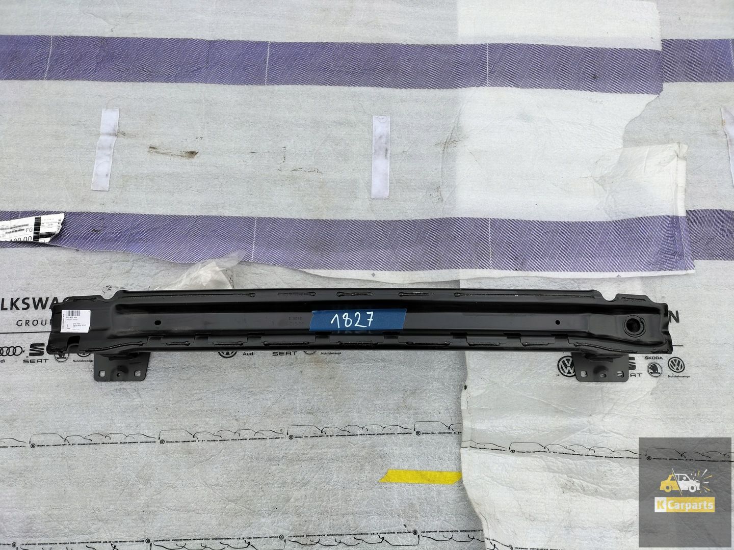 8Y0807309, AUDI A3 8Y ACHTERBUMPER BALK ORIGINEEL