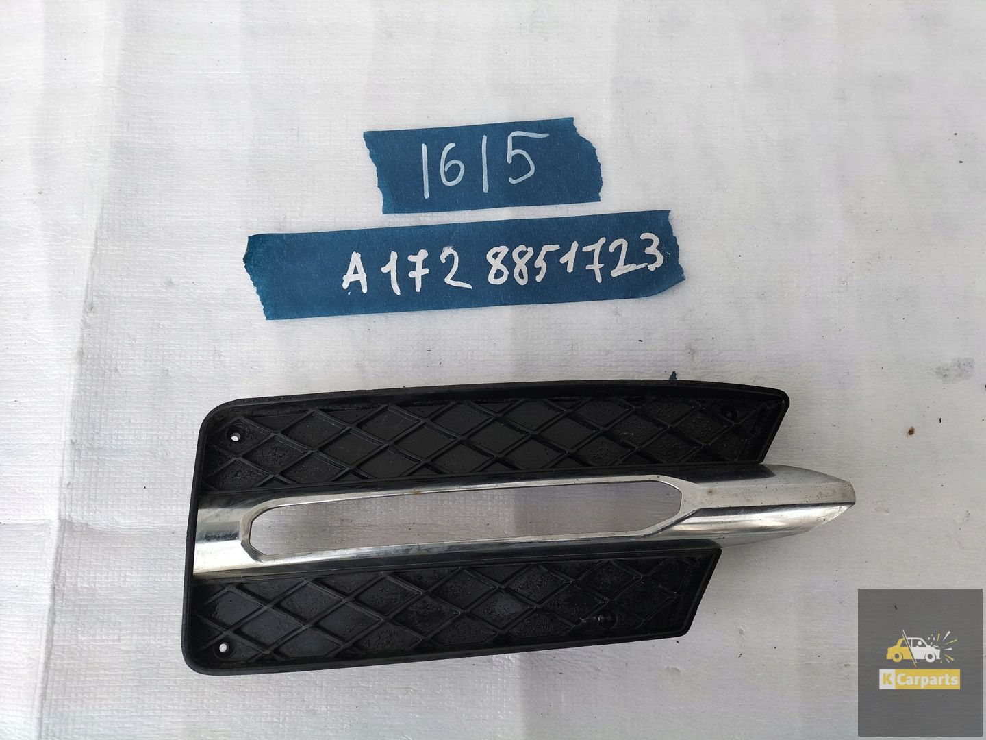 A1728851723, MERCEDES W172 SLK BUMPER GRILLE AMG RIGHT