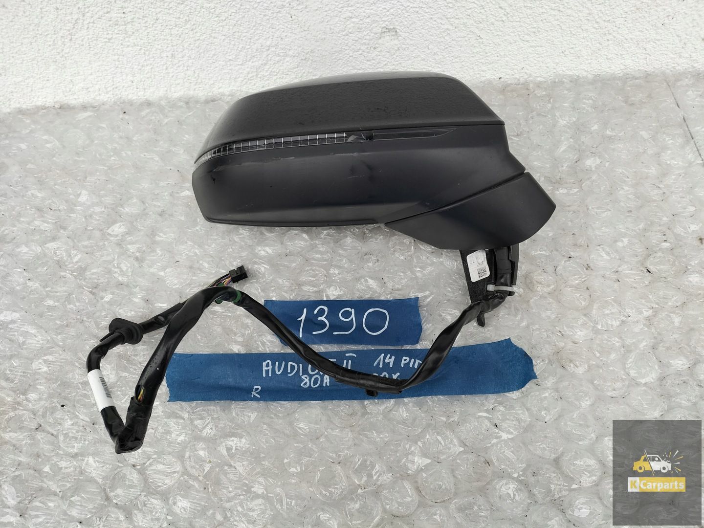 21993264C, AUDI Q5 2020 RECHTER BUITENSPIEGEL 14PIN 21993264C