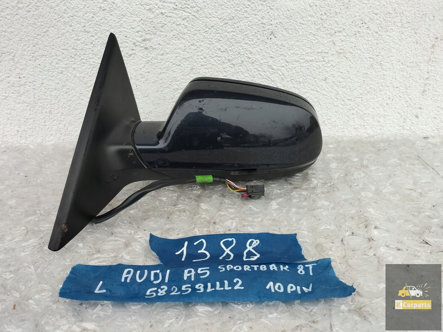 58259LLL2, AUDI A5 LINKER SPIEGEL 10 PIN 58259LLL2