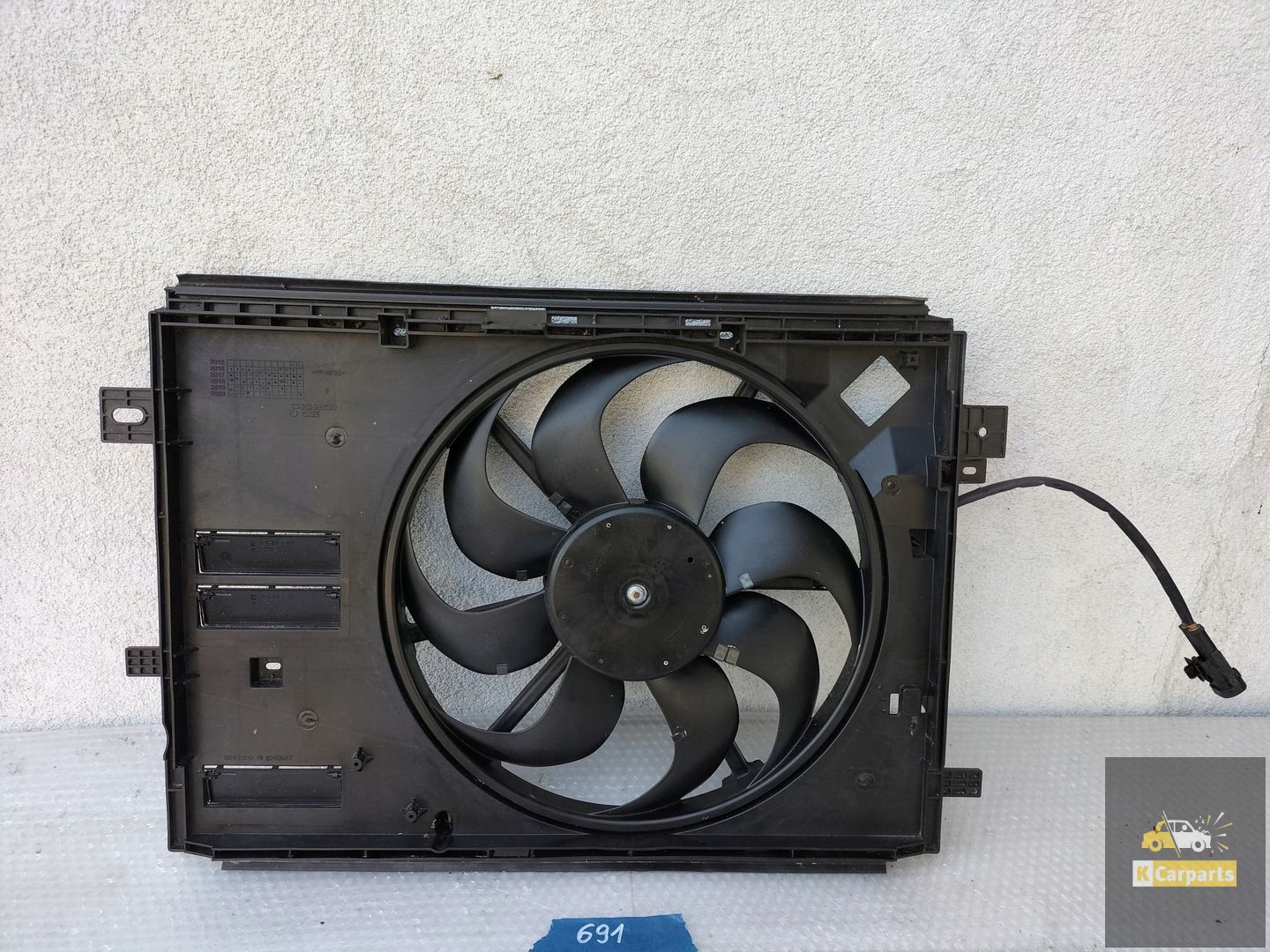 GMV70CEM00, PEUGEOT 3008 II RADIATEUR VENTILATOR