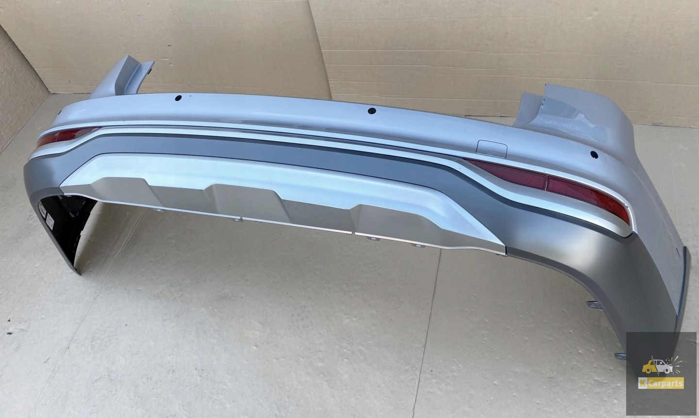 Audi A6 C8 4K9 4K ALLROAD achterbumper - BDB achterkant