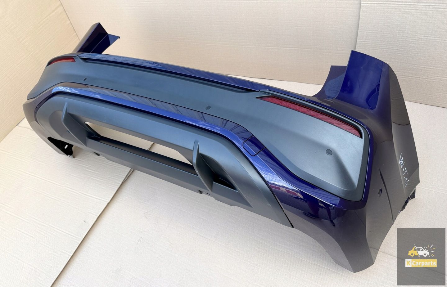 57807521 AS, Rear bumper VW TAYRON 57L, 6x PDC - new model, ASO original