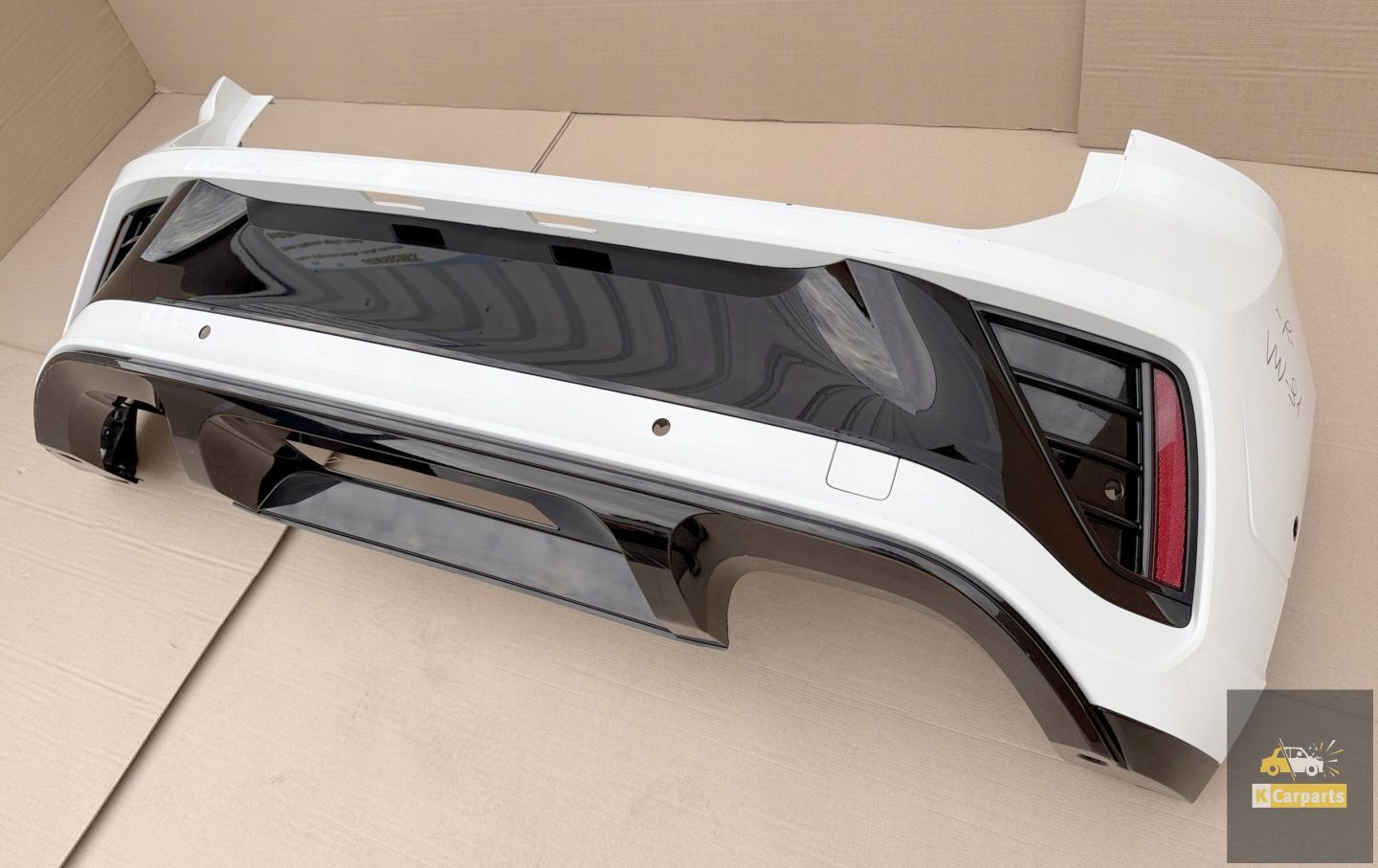 2GA R -, Heckstoßstange VW T-ROC R - Höherlegung 2GA R Modell - hinten BDB