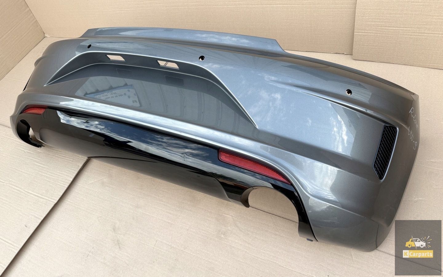 1K8807421AF AS, Rear bumper VW Scirocco III 1K8 R-LINE Lift - rear BDB