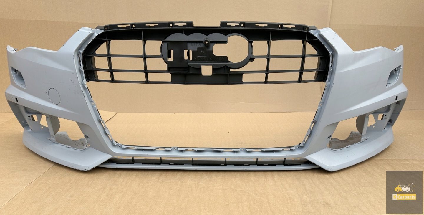 4G0807437 AS, Audi A6 C7 LIFT S-Line 4G0 voorbumper, NIEUW ASO, 6x PDC