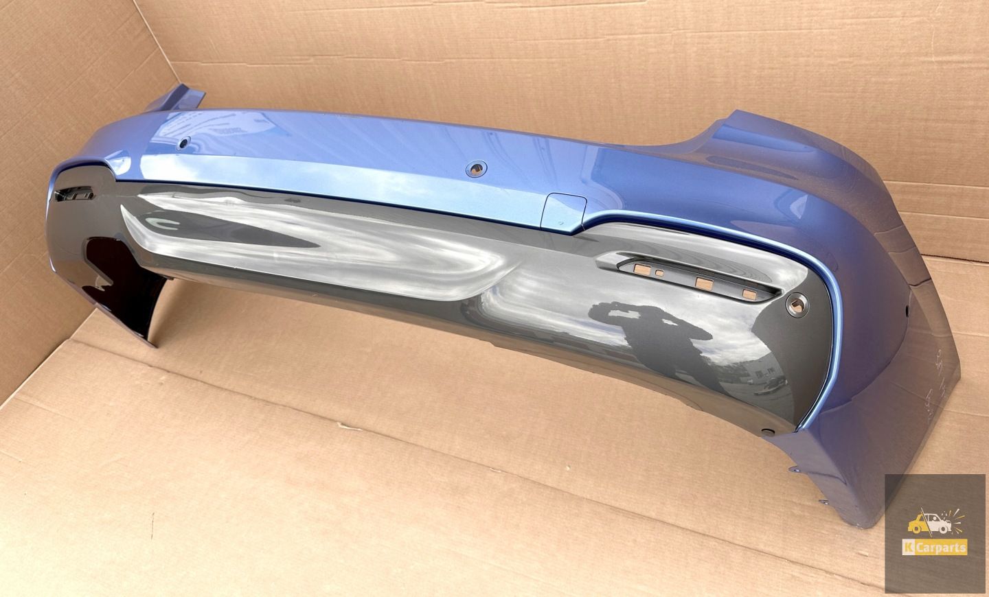51128057153, BMW F34 3GT M-Package rear bumper, lower 6x PDC - Rear