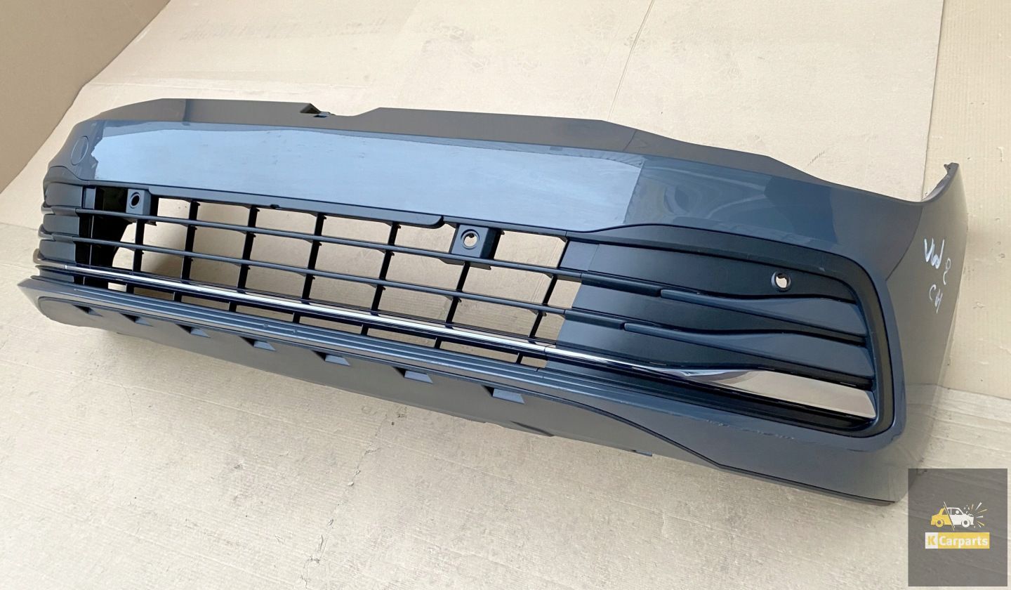 50807221J 50..., VW Golf VIII 8 Frontstoßstange, neues Modell - Chrom